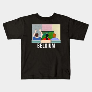 Belgium Fans Kids T-Shirt